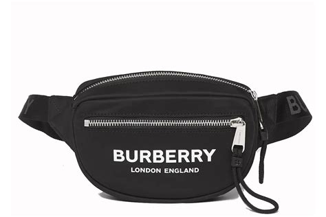 burberry cannon bag|BURBERRY Econyl Logo Print Large Cannon Bum Bag Black .